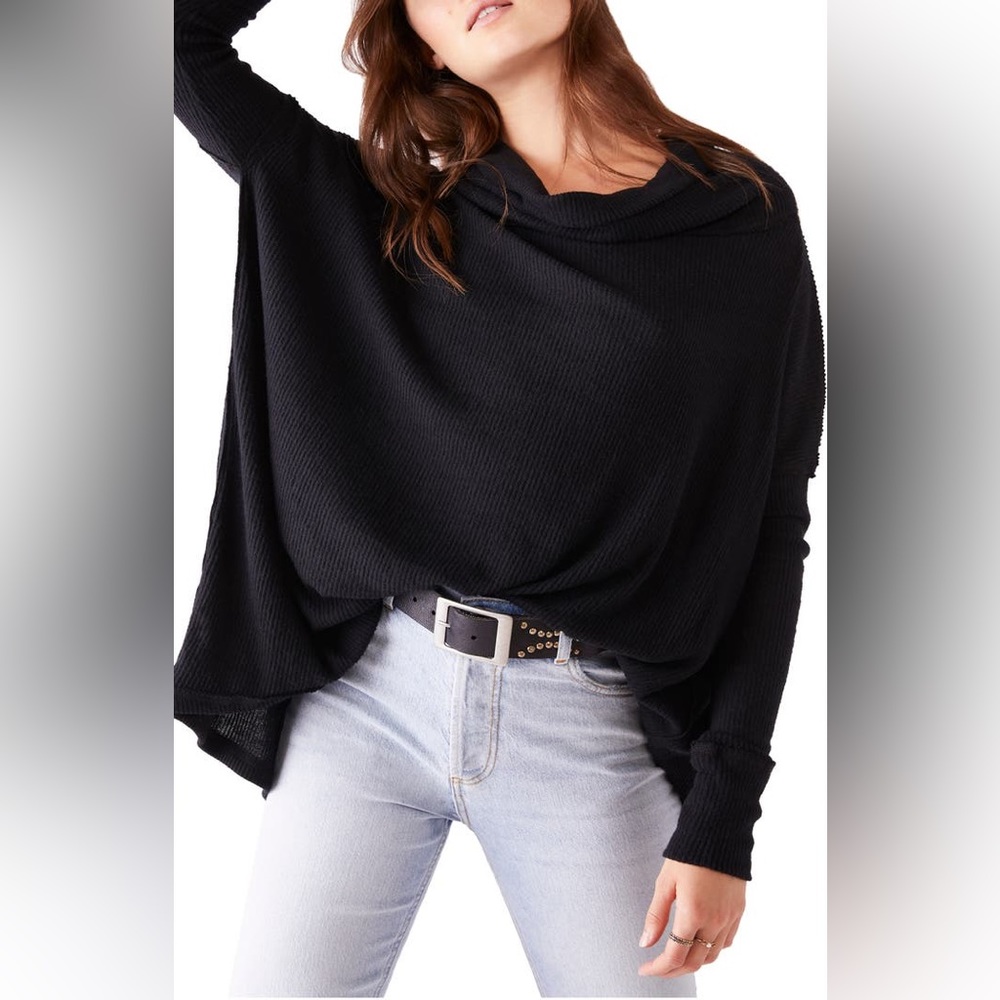 𝅺Free People Long Sleeve Cowl Neck Sweater THREE COLOR OPTIONS